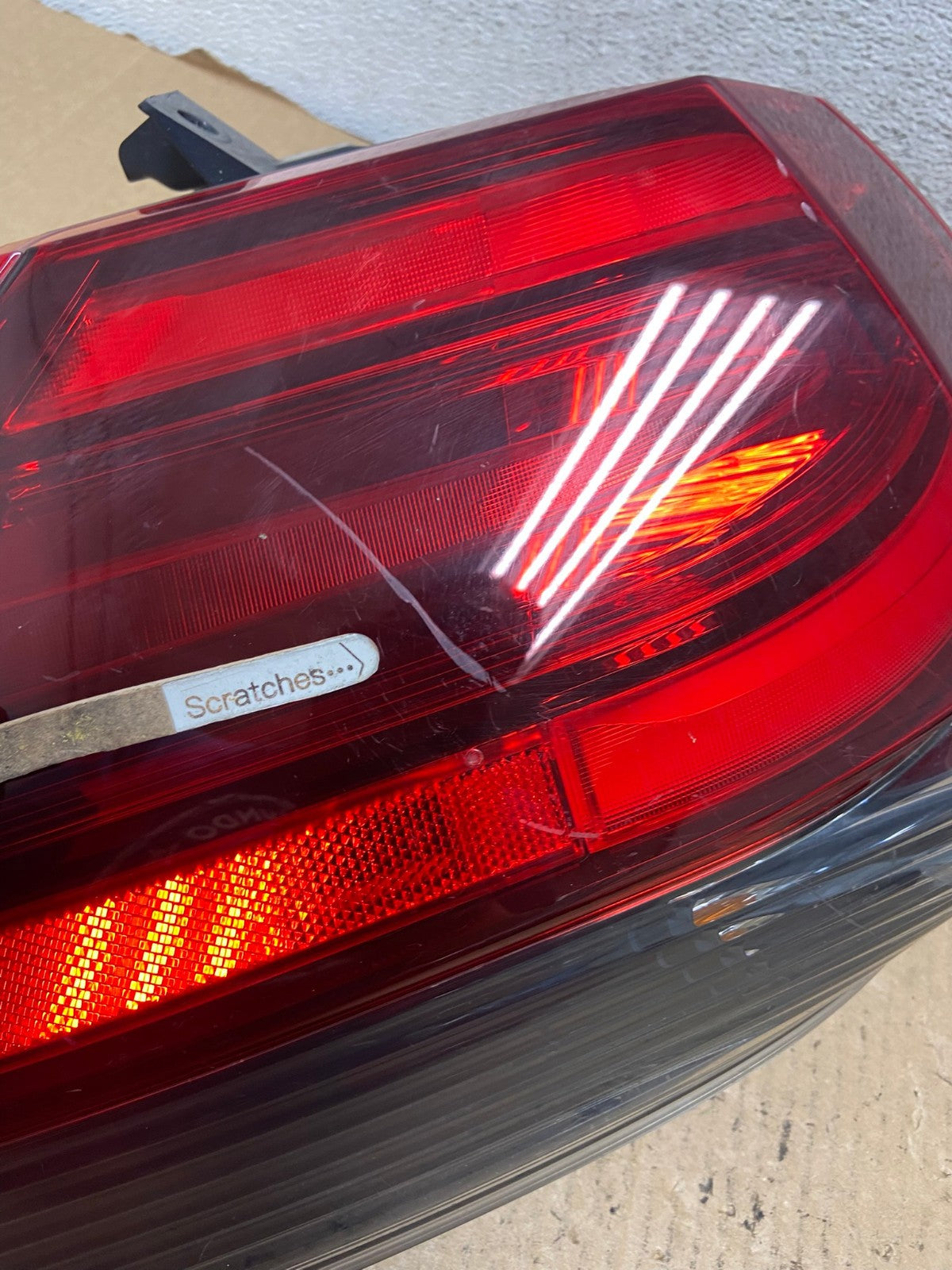 2017 - 2020 Nissan Rogue Outer Left Driver LH Side Tail Light AG2126 LK3