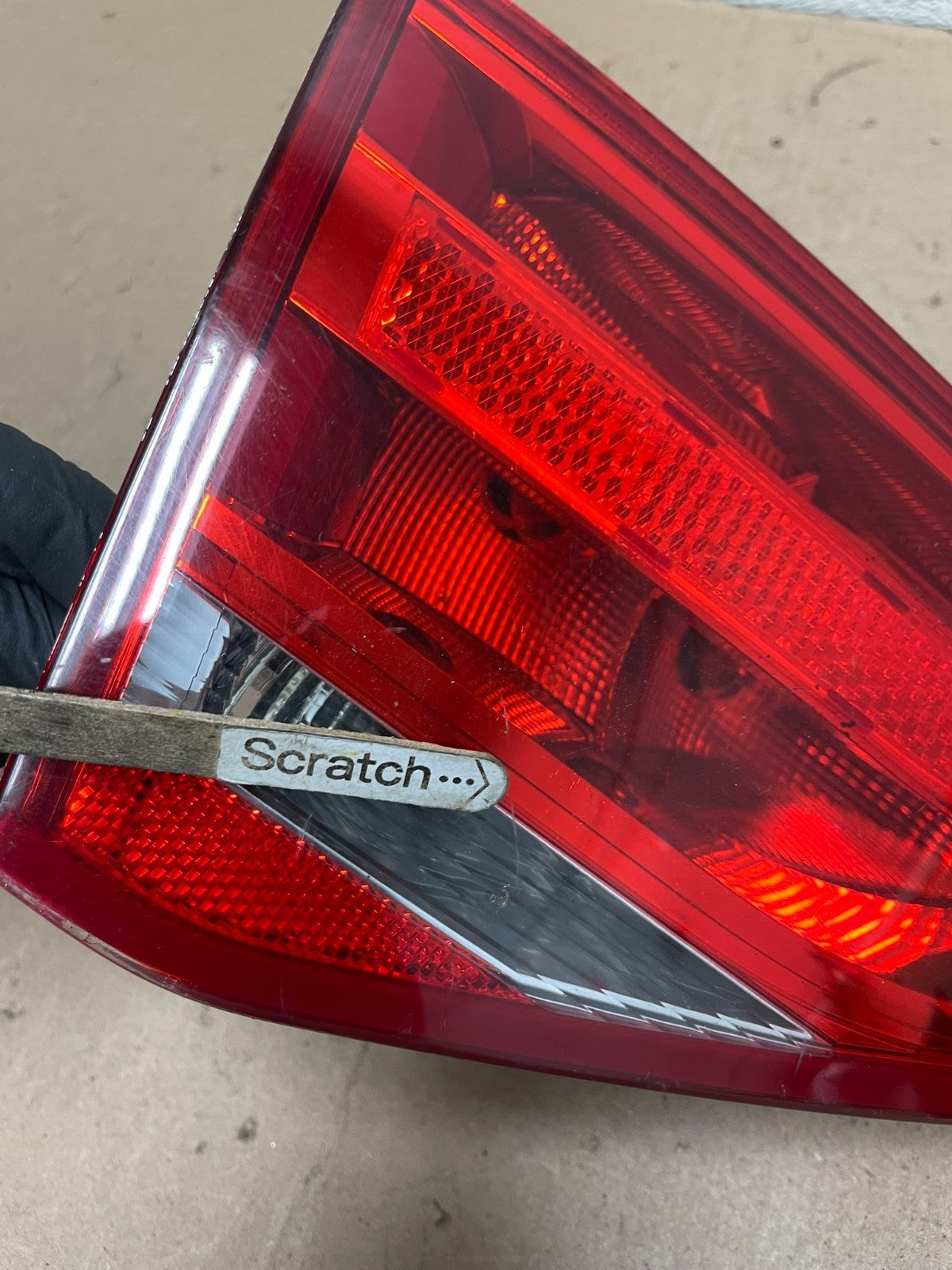 2009 2010 2011 2012 Audi A4 Sedan Left Driver Side Inner Tail Light Oem Q4618 DW4