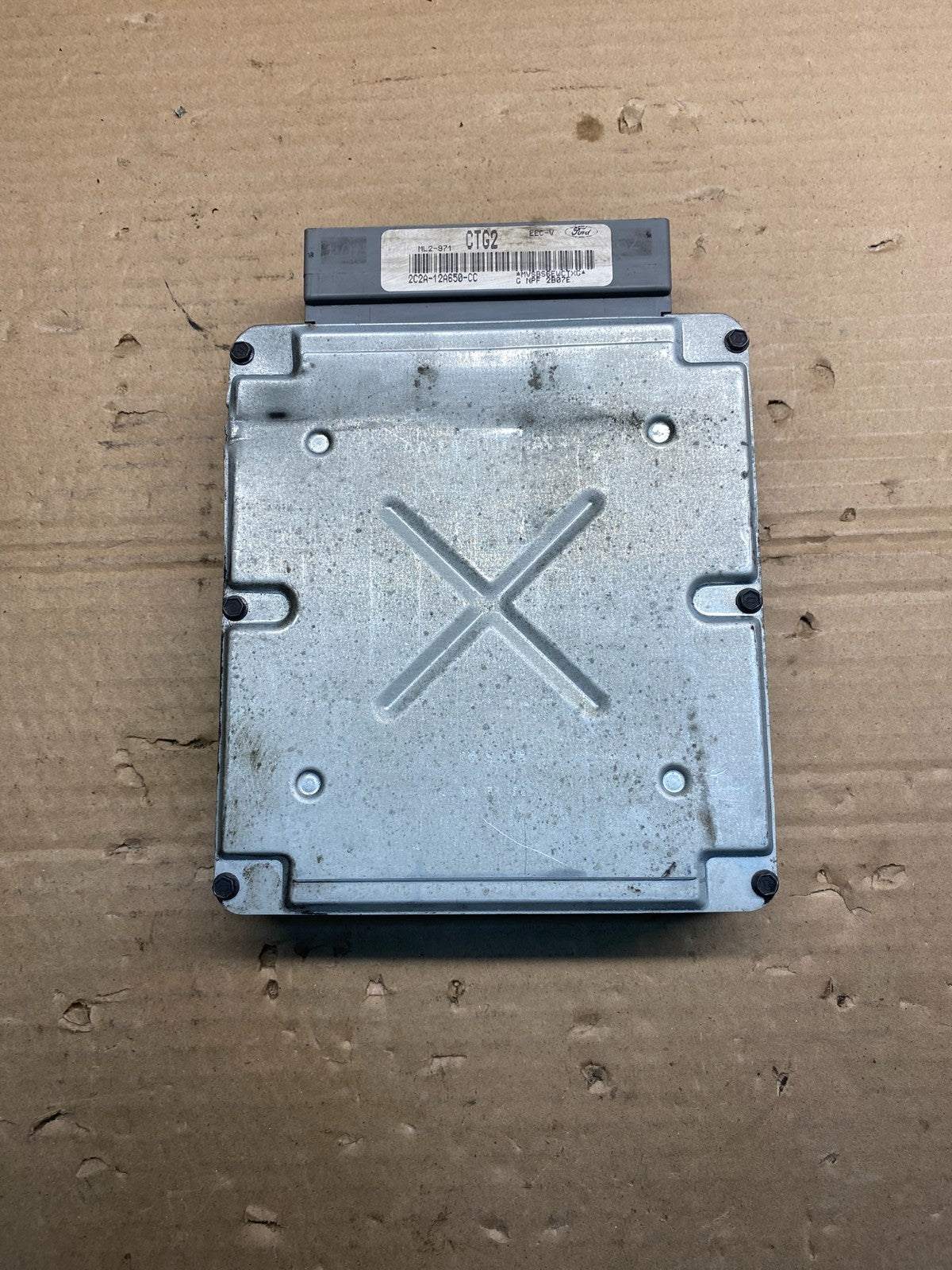 2002 Ford E-Series 4.2L Engine Control Computer Module 2c2a-12a650-cc AD9463 DG1