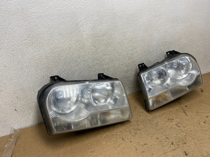 2005 2006 2007 Chrysler 300 Left+Right Halogen Headlights AH9283 DW1