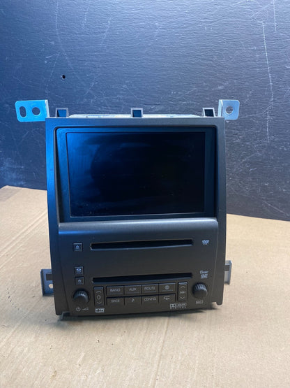 2009 to 2011 Cadillac Sts Radio 6 Disc Screen Display CD Player AE7518 DG0