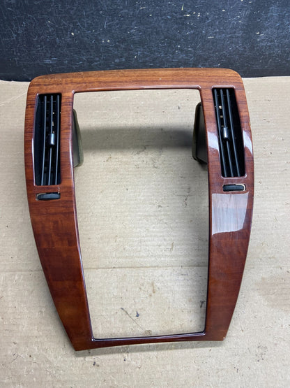 2007-2011 Cadillac STS Center Dash Trim Radio Bezel Vent Wood AH3780 DG0