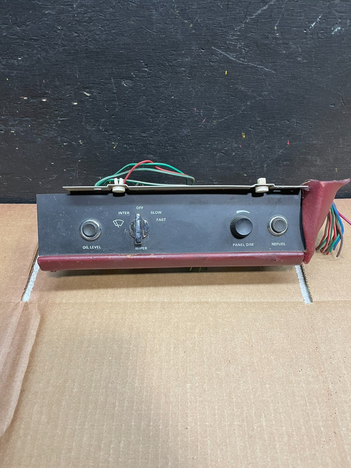 1981 to 1991 Rolls-Royce Silver Spirit Front Window Wiper Switch M3433 R GD0