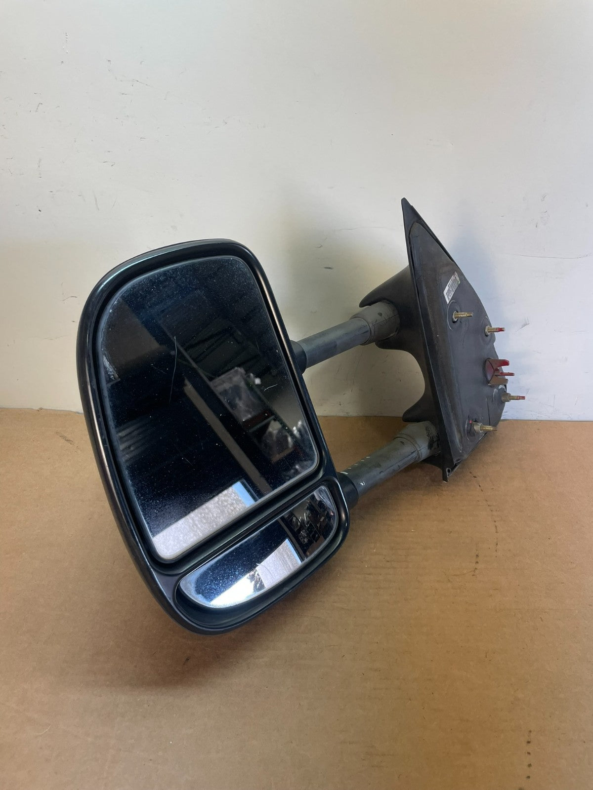 2002-2008 Ford E150 E250 Van Left Driver Side Door View Two Arm Mirror AF8638 DG2