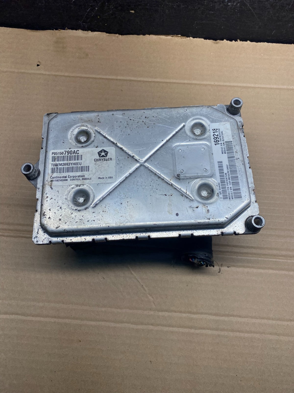 2014 Jeep Grand Cherokee Dodge Durango 3.6L Ecm Ecu Computer Module AD9408 DG1