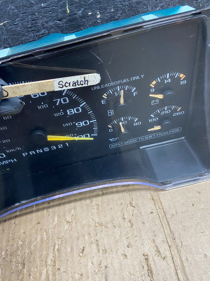 1995-1999 Silverado/Sierra/Yukon/Tahoe Speedometer Instrument Cluster AF1634 DG2