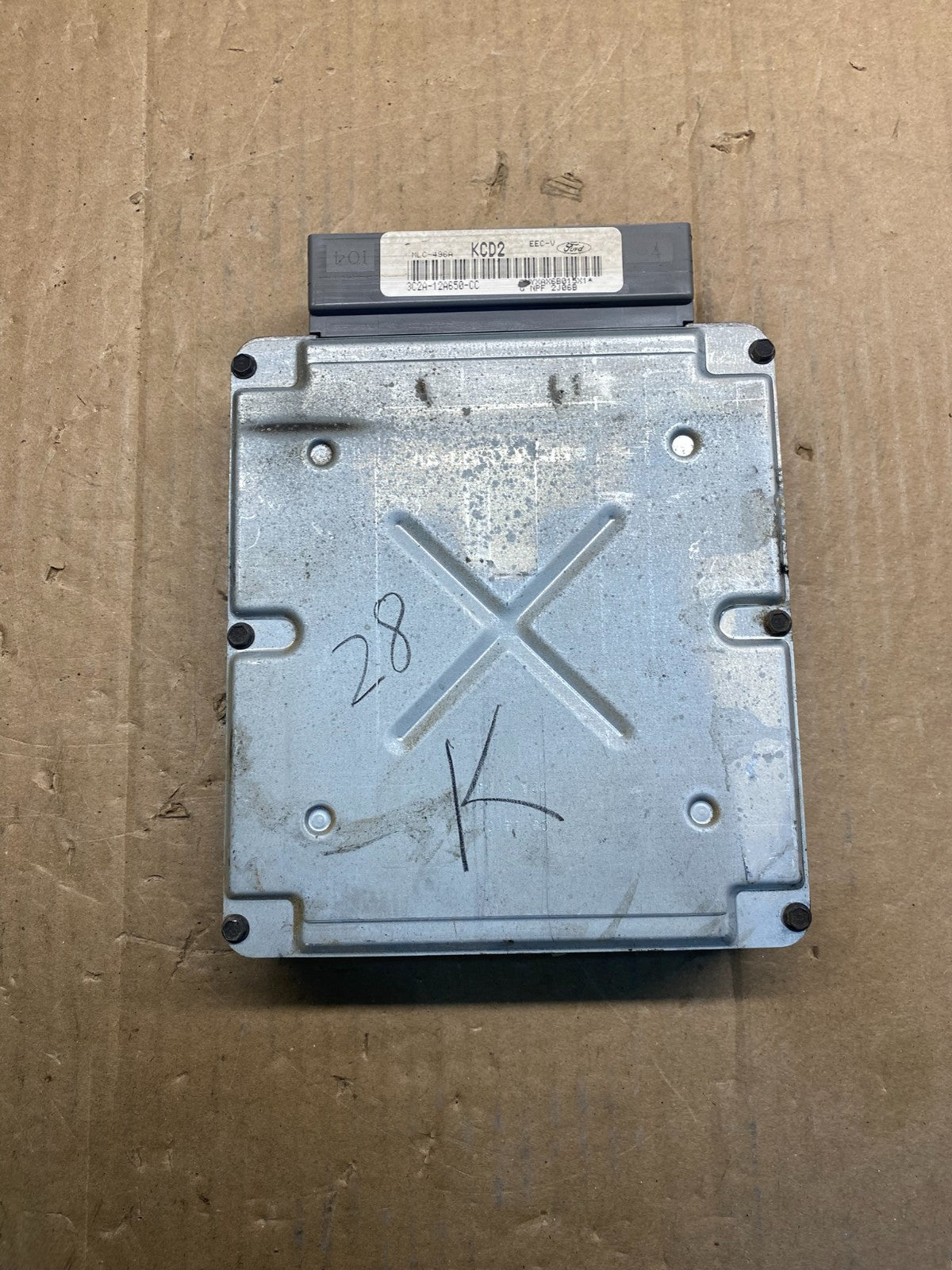 2003 Ford Van E150 5.4L Engine Control Module ECU 3C2A-12A650-CC AG1735 DG1