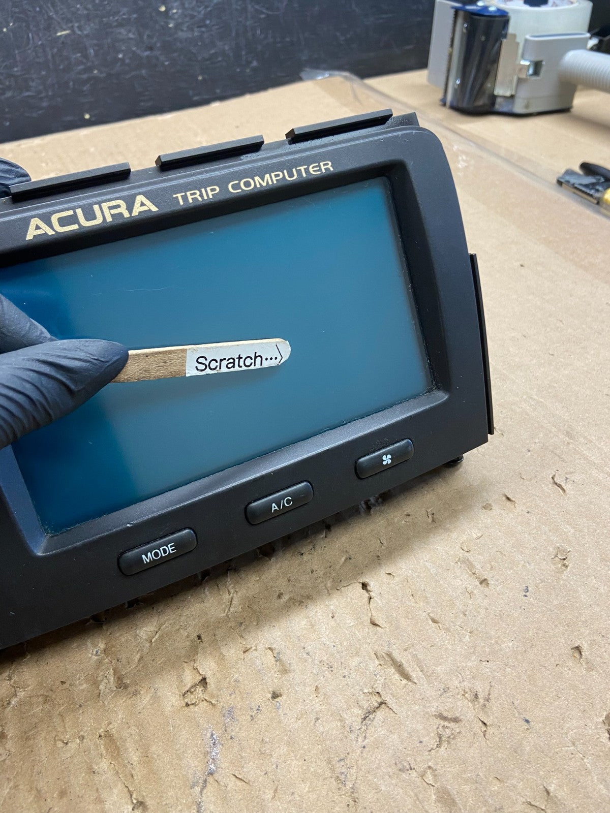 2001-2002 Acura Mdx Trip Computer Information Display Screen AD6855 DG3