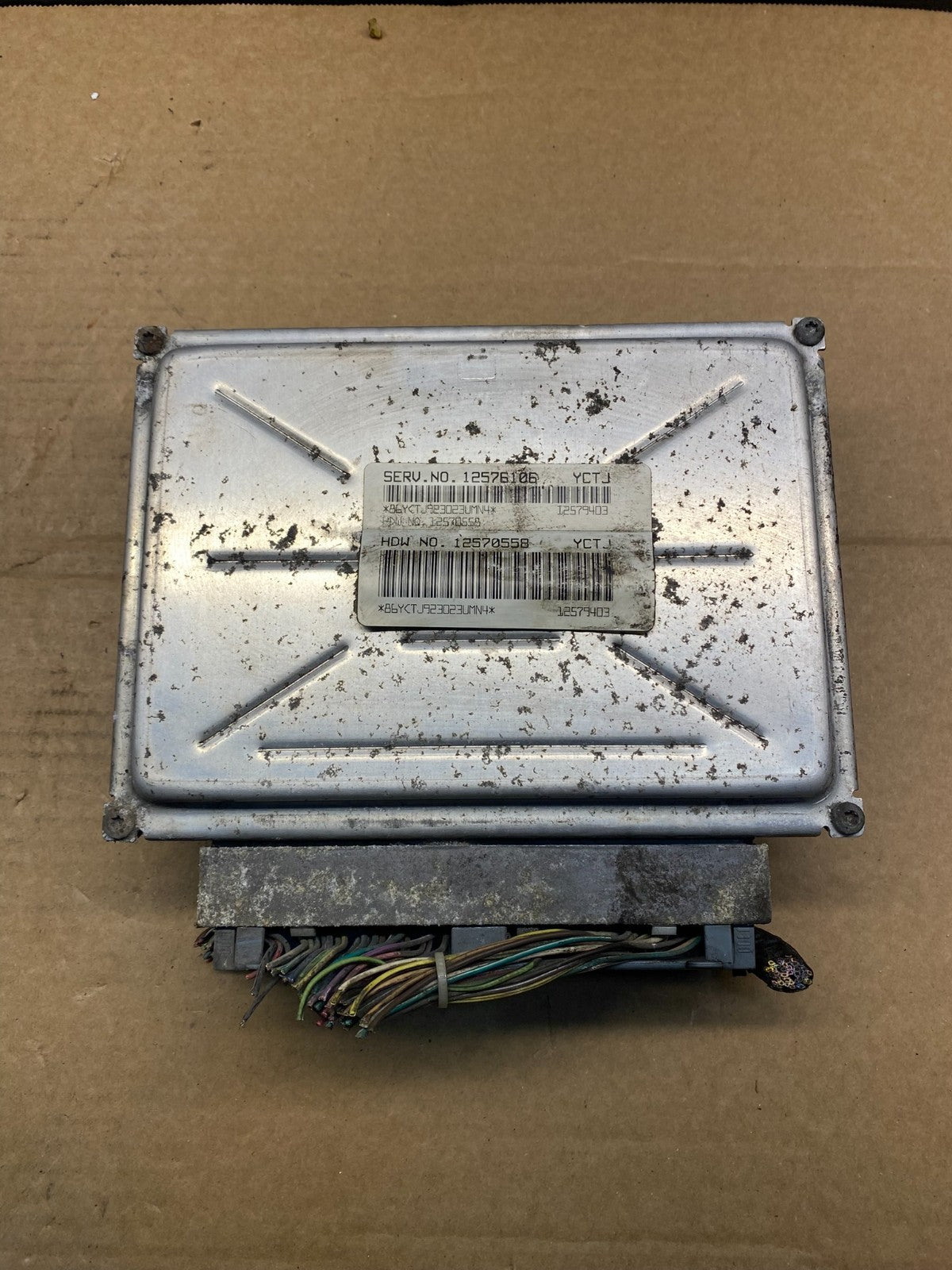 2003 Chevrolet Astro Ecu Engine Control Module Unit Ecm 12576106 AF8878 DG0