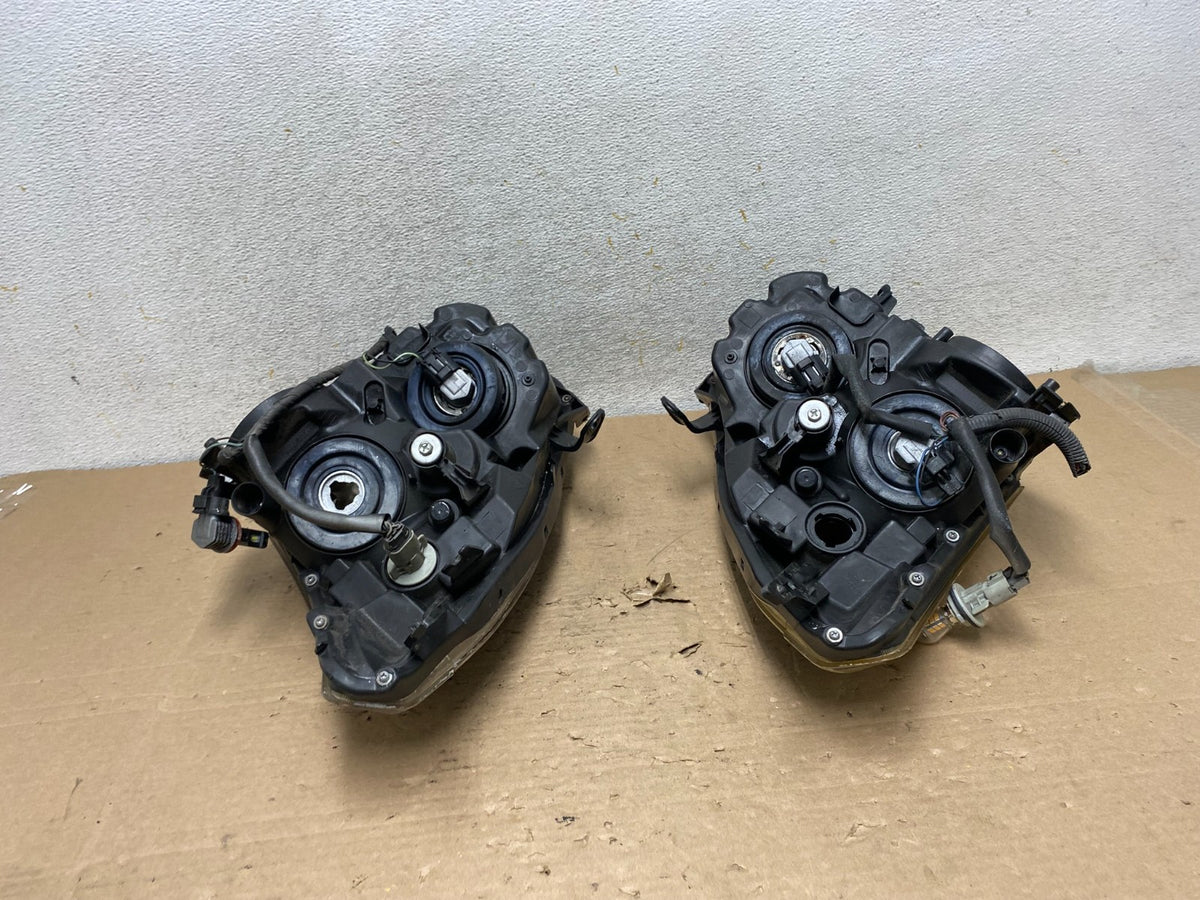 2009-2013 Nissan Rogue Left+Right Side Black Halogen Headlights AI1083 DW10
