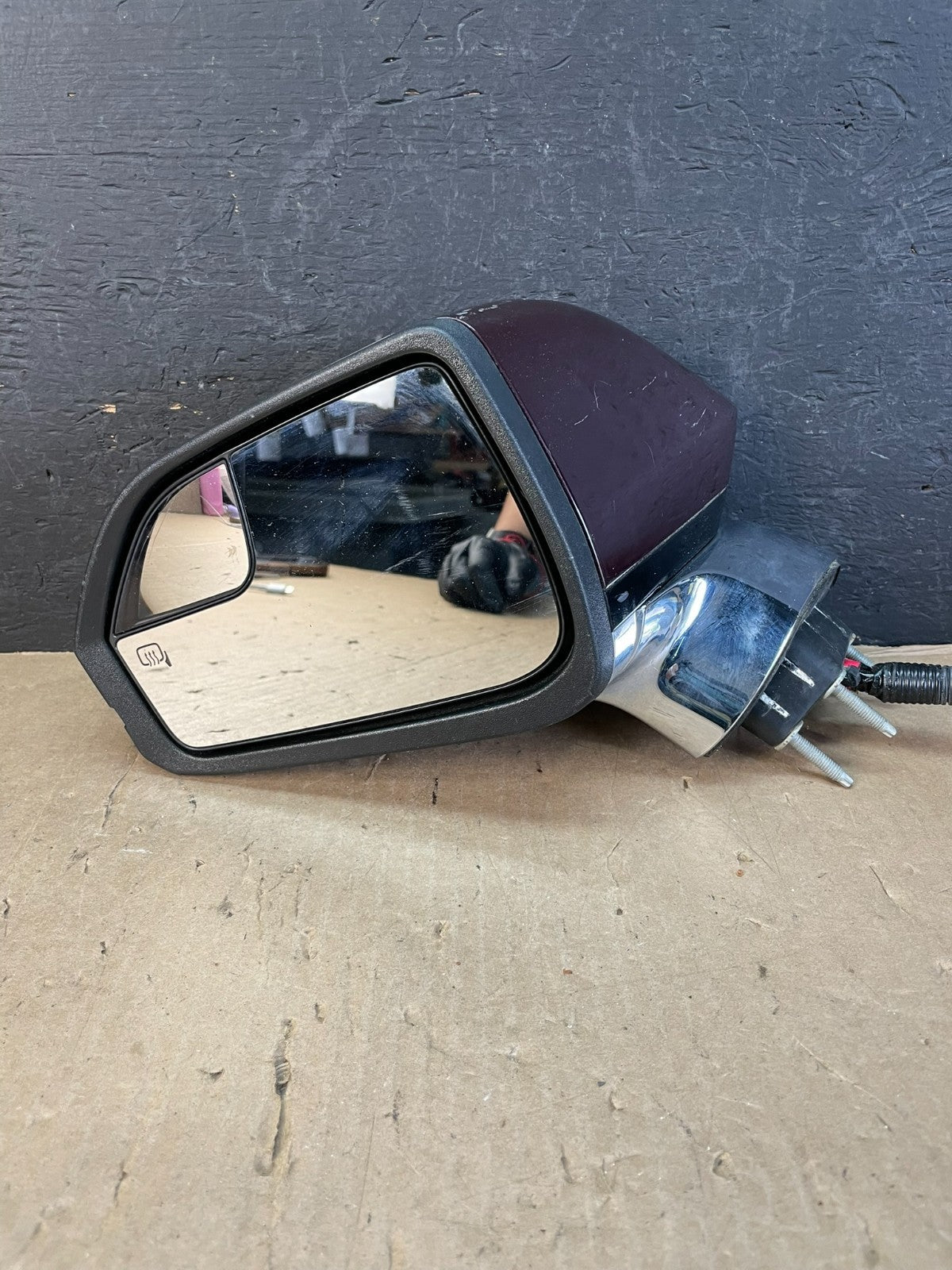 2017 to 2020 Lincoln Mkz Left Driver LH Side Heat View Mirror AD5915 DG8