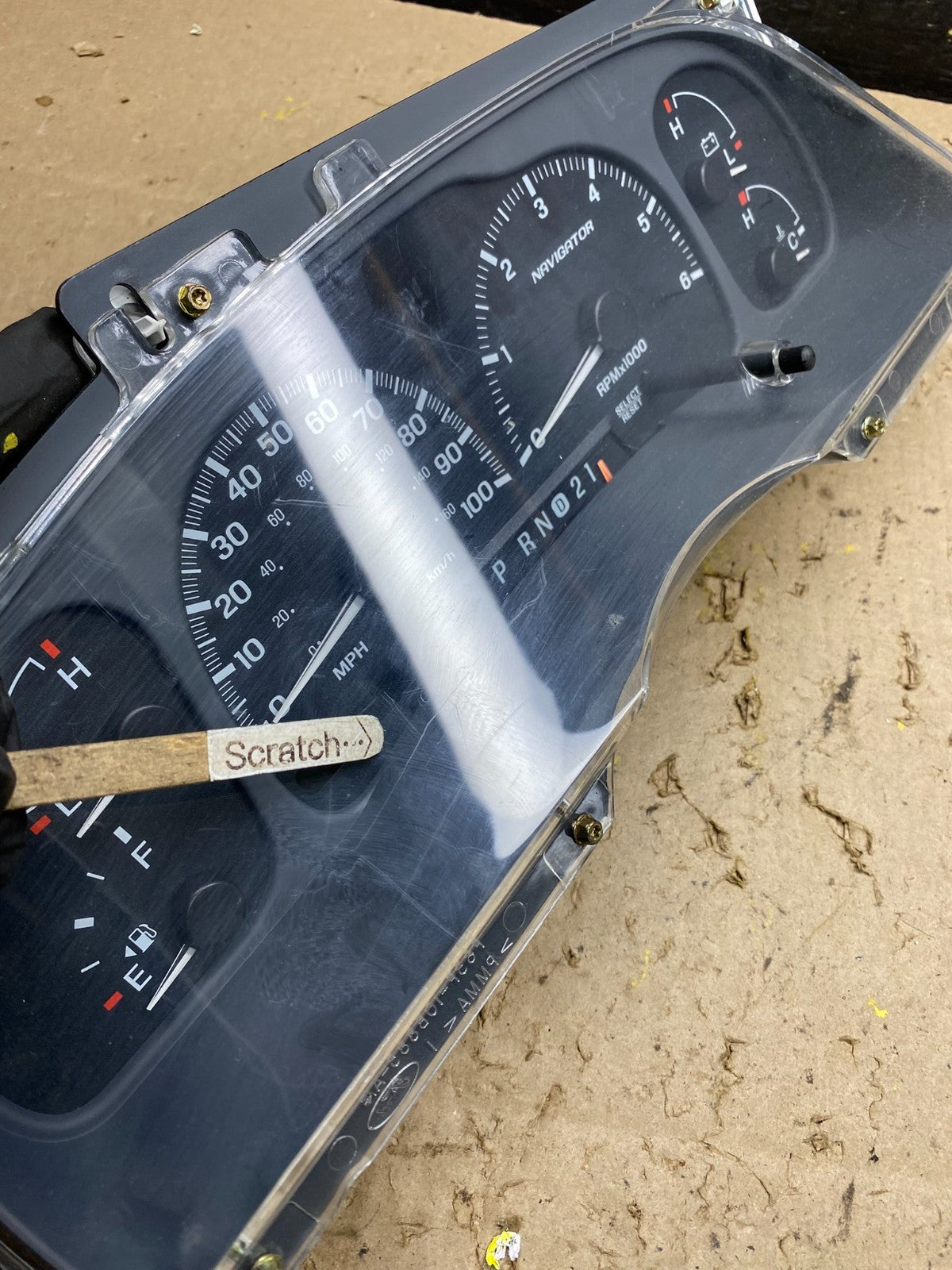 2000 2001 2002 Ford Expedition Speedometer Instrument Gauge Cluster Oem U5532 DG2