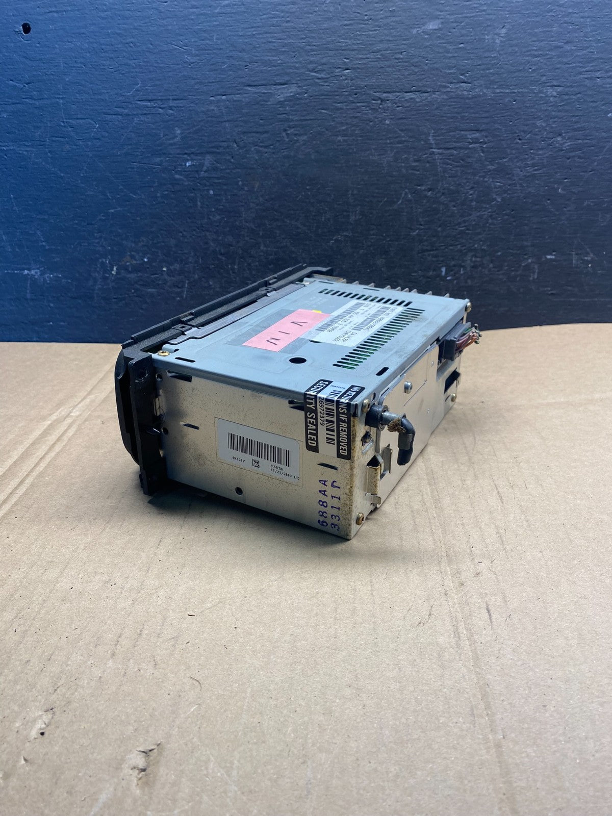 2002 - 2006 Chrysler Dodge Jeep Ram Radio CD Player AM/FM Receiver AD1672 DG1