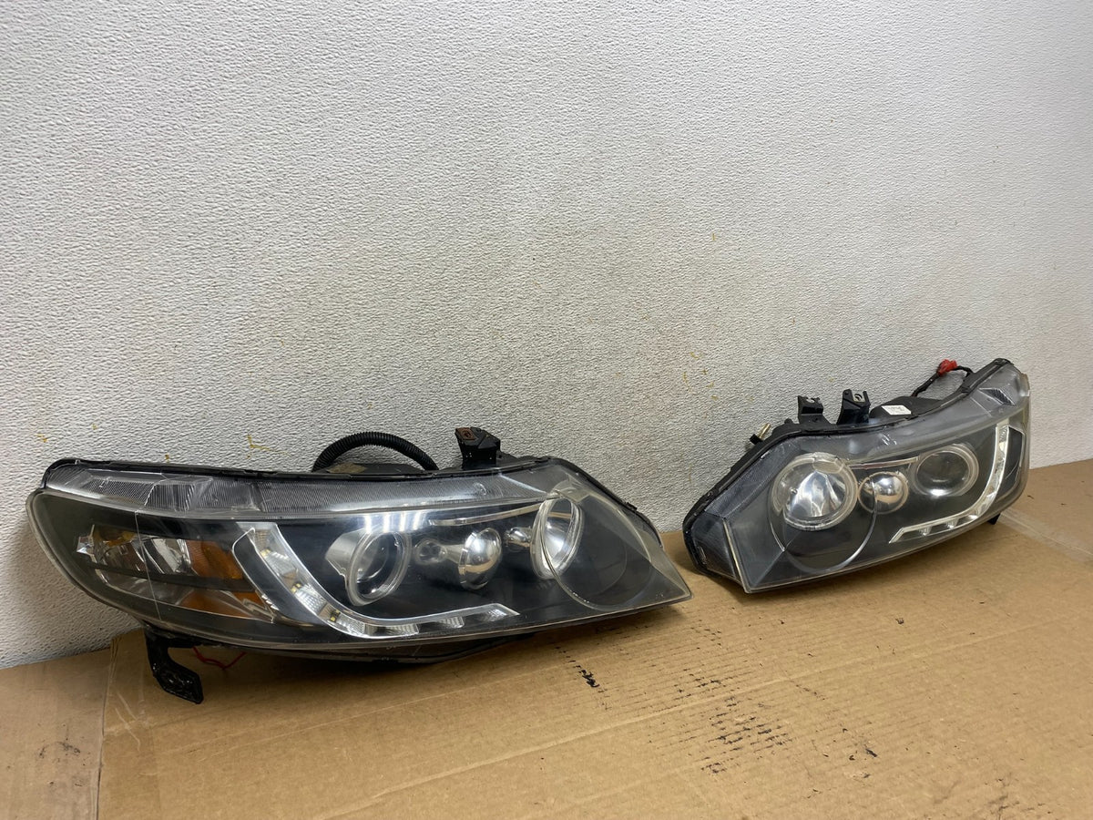 2006 2007 2008 Honda Civic Sedan Left+rIGHT Set LED Headlights AH4042 DG1