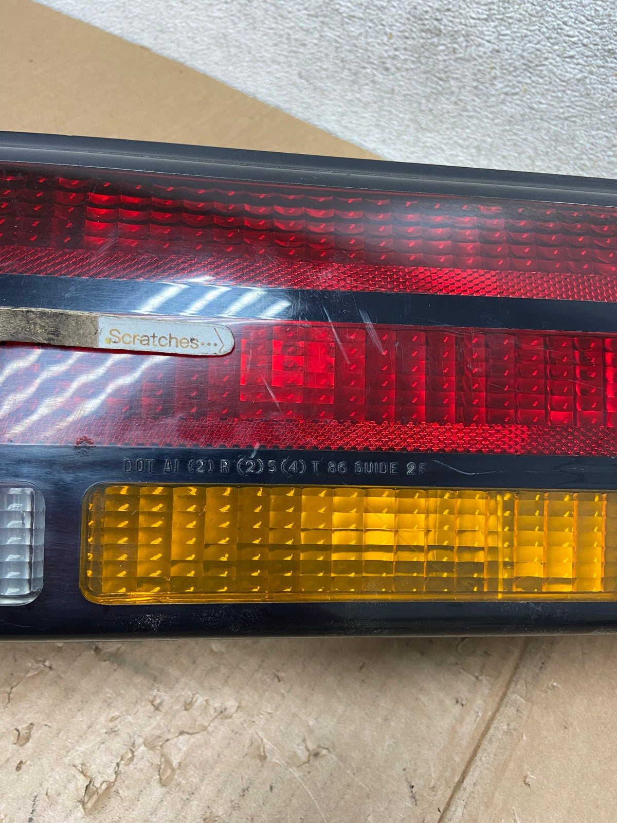 1986 to 1992 Pontiac Firebird Right Passenger RH Side Tail Light AI4753 LK3