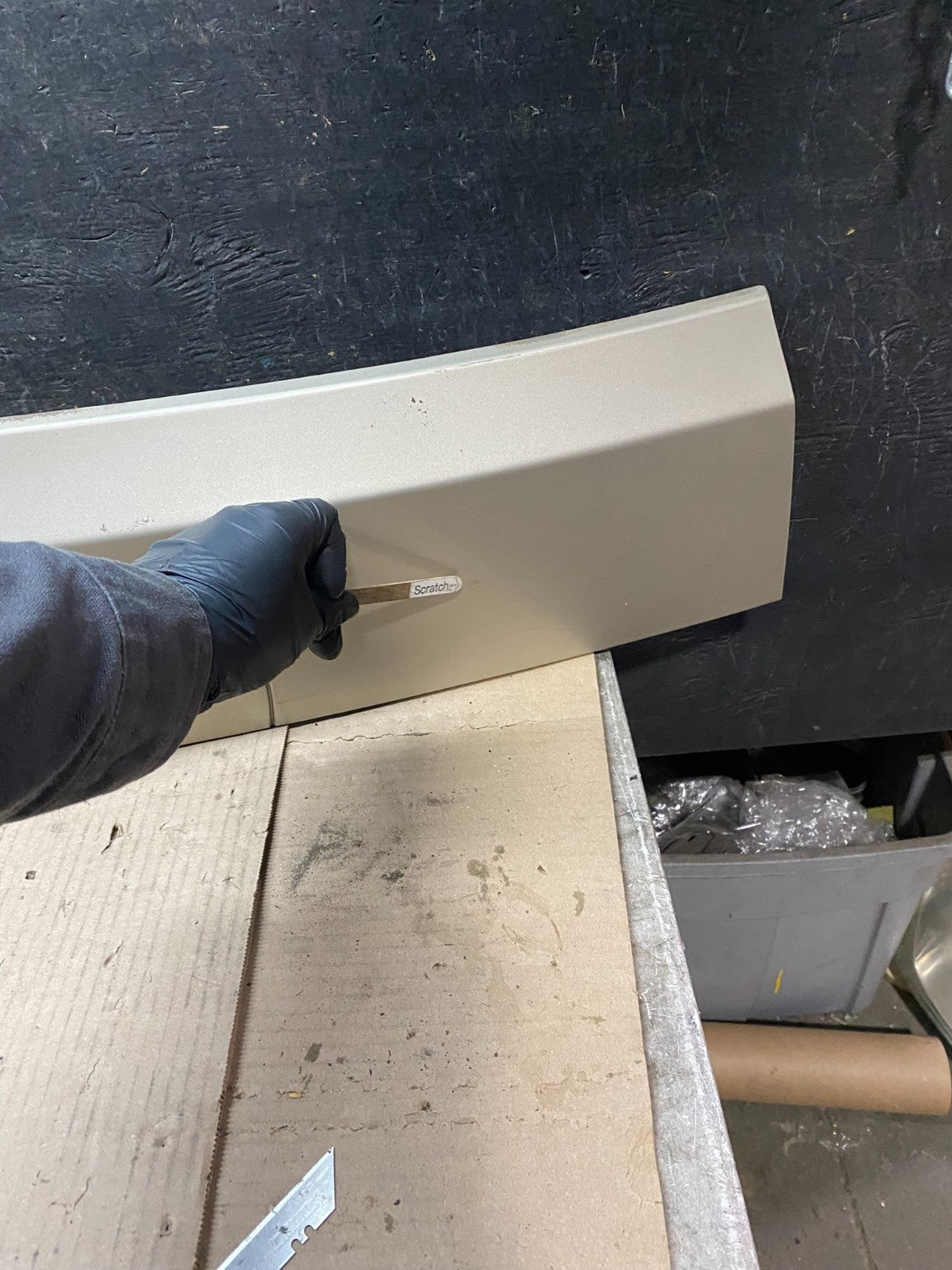 2011 to 2018 Dodge Grand Caravan Tail Gate Trim Molding With Camera OEM V3336 DG7