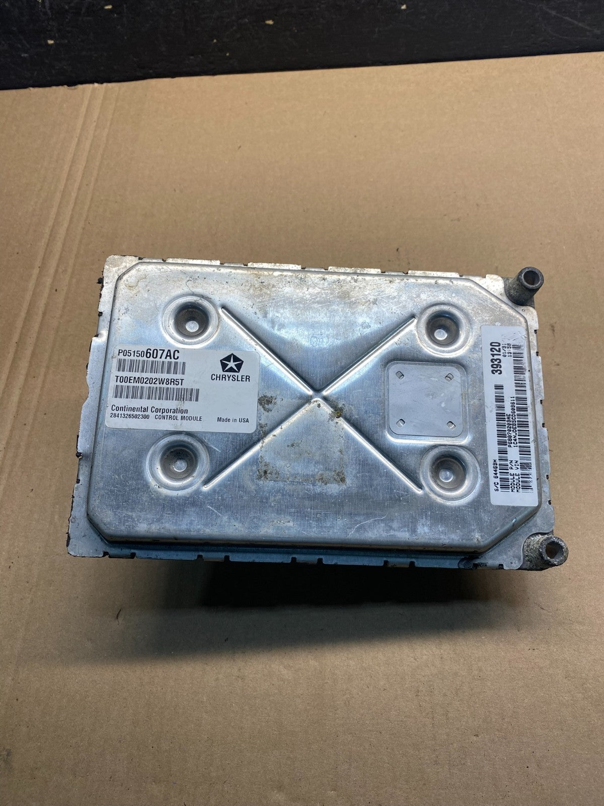 2012 Jeep Compass Patriot 2.4L PCM ECM ECU Engine Computer Module AE6275 DW1