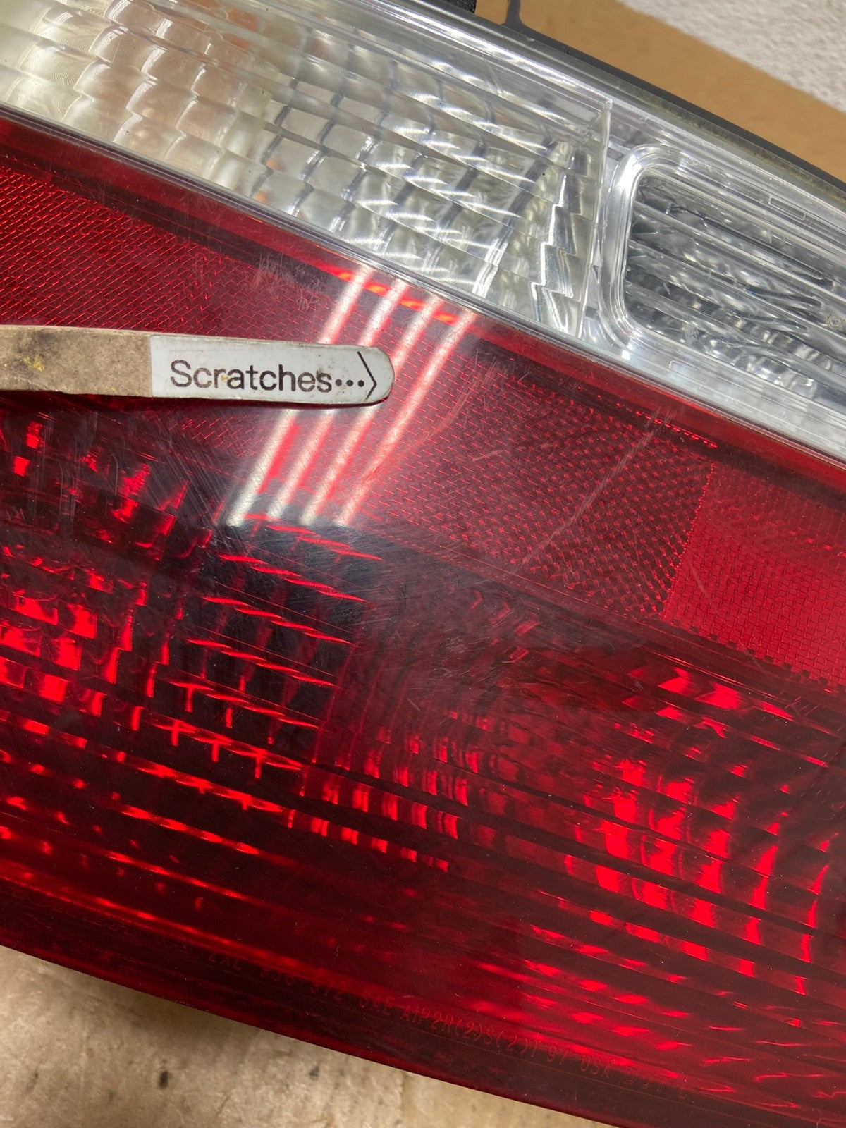 2002 2003 Acura TL Left Driver LH Side Tail Light AE3