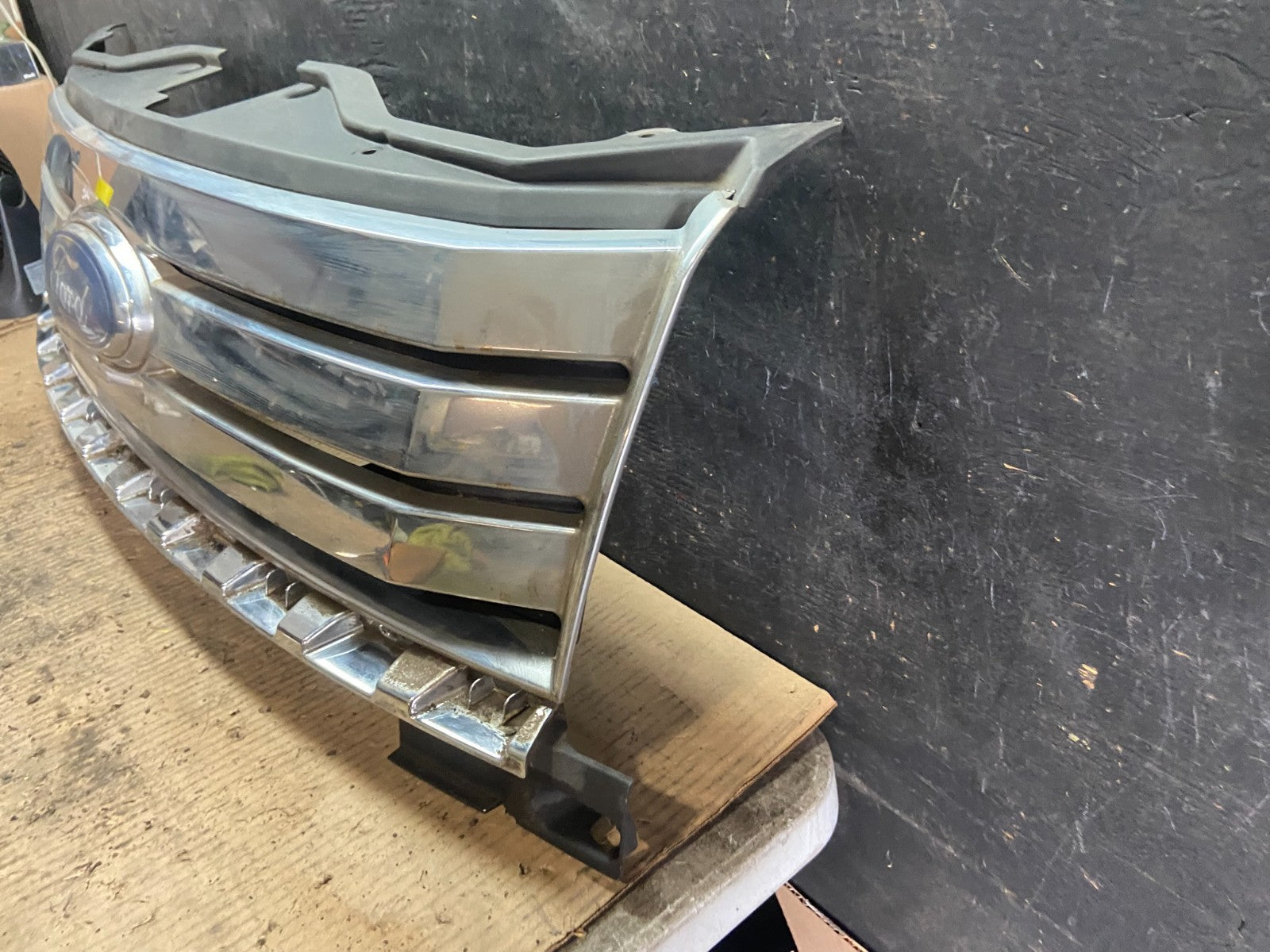 2007 2008 2009 2010 Ford Edge Front Upper Chrome Grill Grille Oem R7210 DG1