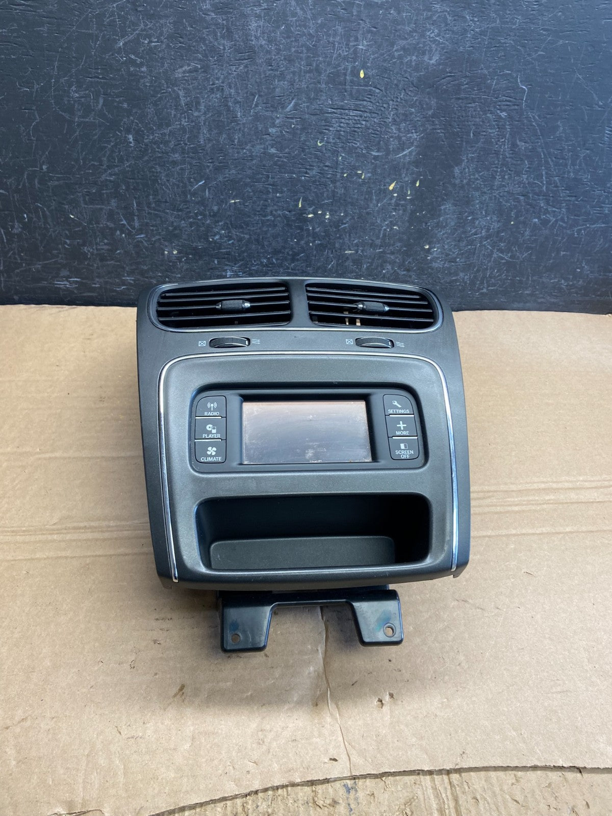 2011-2019 Dodge Journey 4.3 Radio Display Screen Bezel Trim Air Vents AF1865 DG3