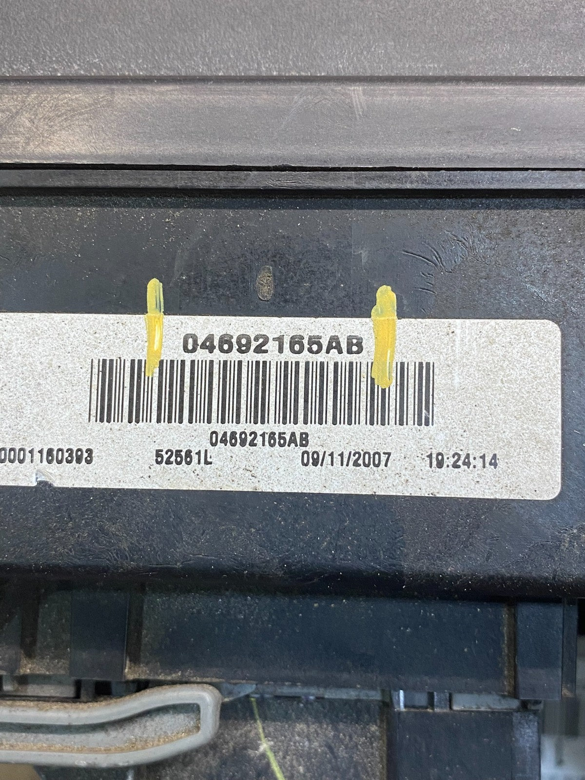 2008 Jeep Grand Cherokee Fuse Box Relay Panel 04692165ab AF4018 DW6