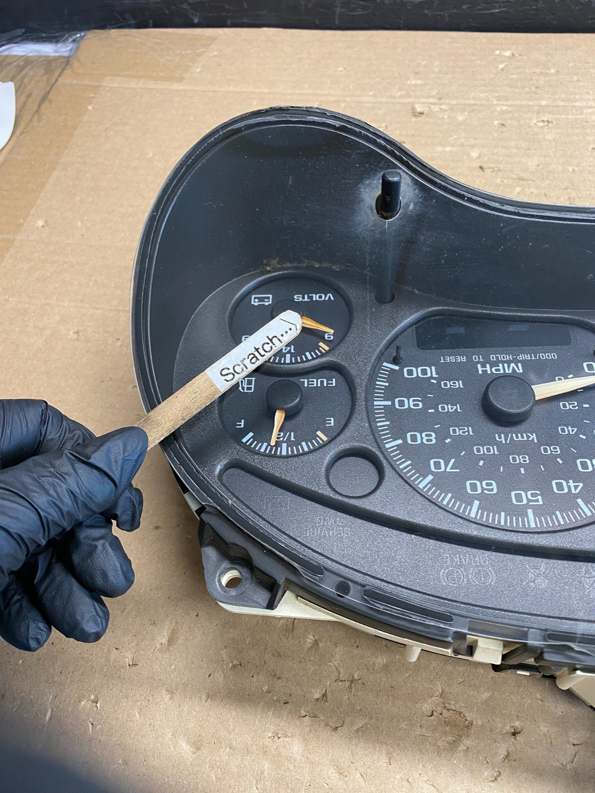 2000 2004 Chevrolet S10 Blazer Speedometer Instrument Gauge Cluster AG6360 DG3