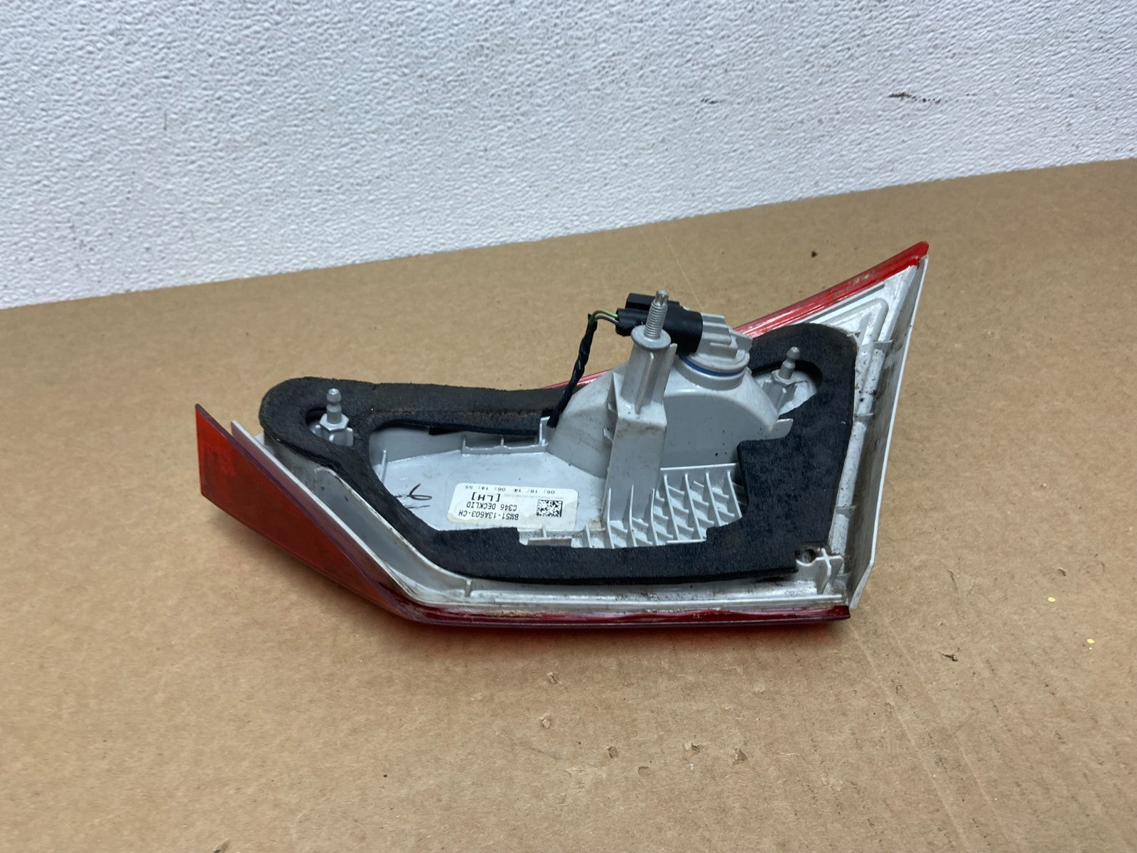 2012 to 2014 Ford Focus Sedan Left Driver Side Inner Tail Light Oem AC0009 DW5