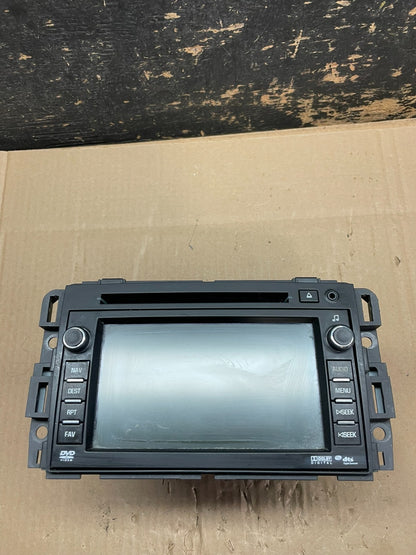2007 to 2012 GMC Acadia Radio NAV Navigation CD Player Radio ab2927 DG0