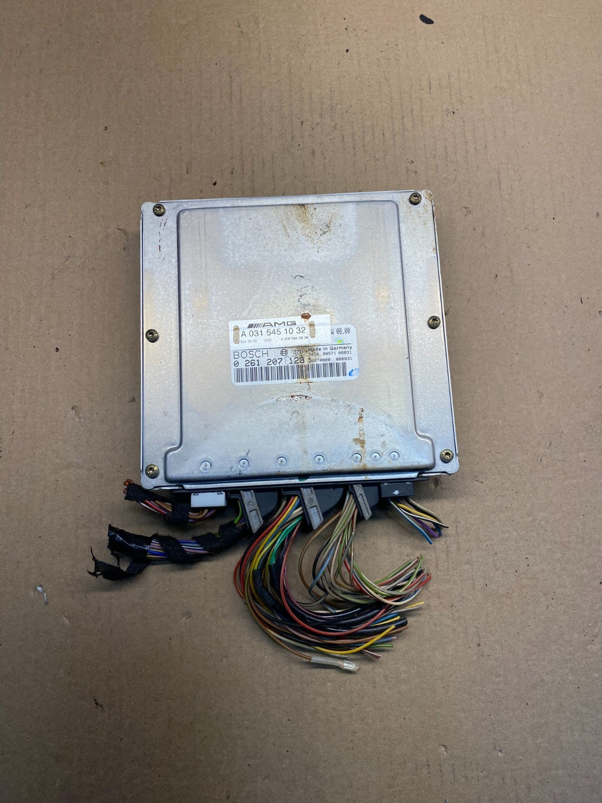 2001 2002 Mercedes W220 W210 S55 CL55 E55 Engine Computer Module ECU ah3143 DG0