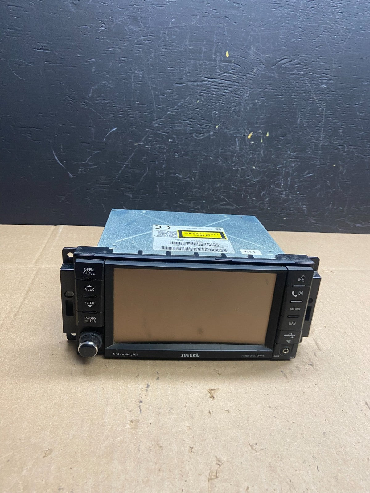 2008 2013 Jeep Dodge Chrysler Screen Display CD Player Satellite Radio ab9365 DG0