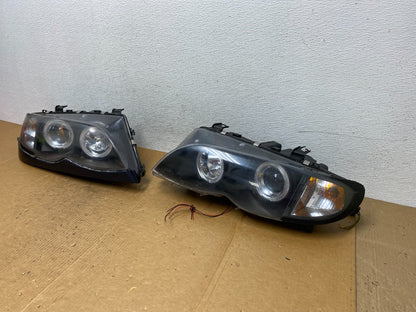 2002-2005 BMW E46 3 Series Left+Right Set Side Headlights AE03671