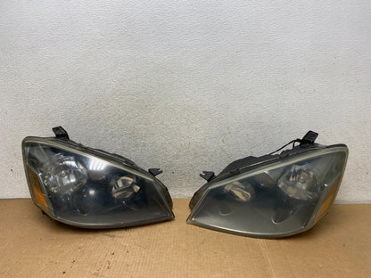 2005 to 2006 Nissan Altima Left+Right Side Set Halogen Headlights AI8813 DW0