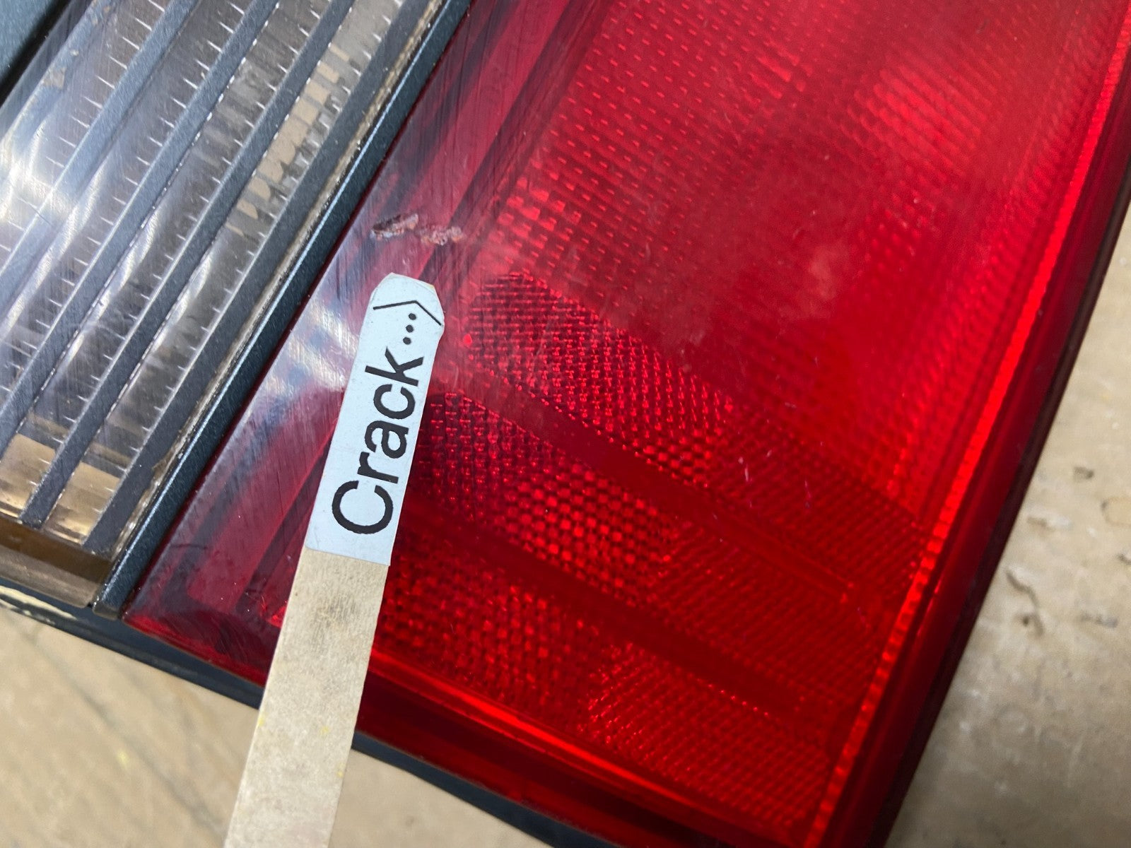 1992 to 1993 Mitsubishi Galant Left Driver Side Tail Light AA64024