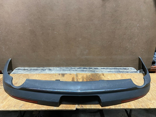 2013 to 2016 Lincoln MKS Rear Bumper Cover White With Parking Sensors OEM Y63860