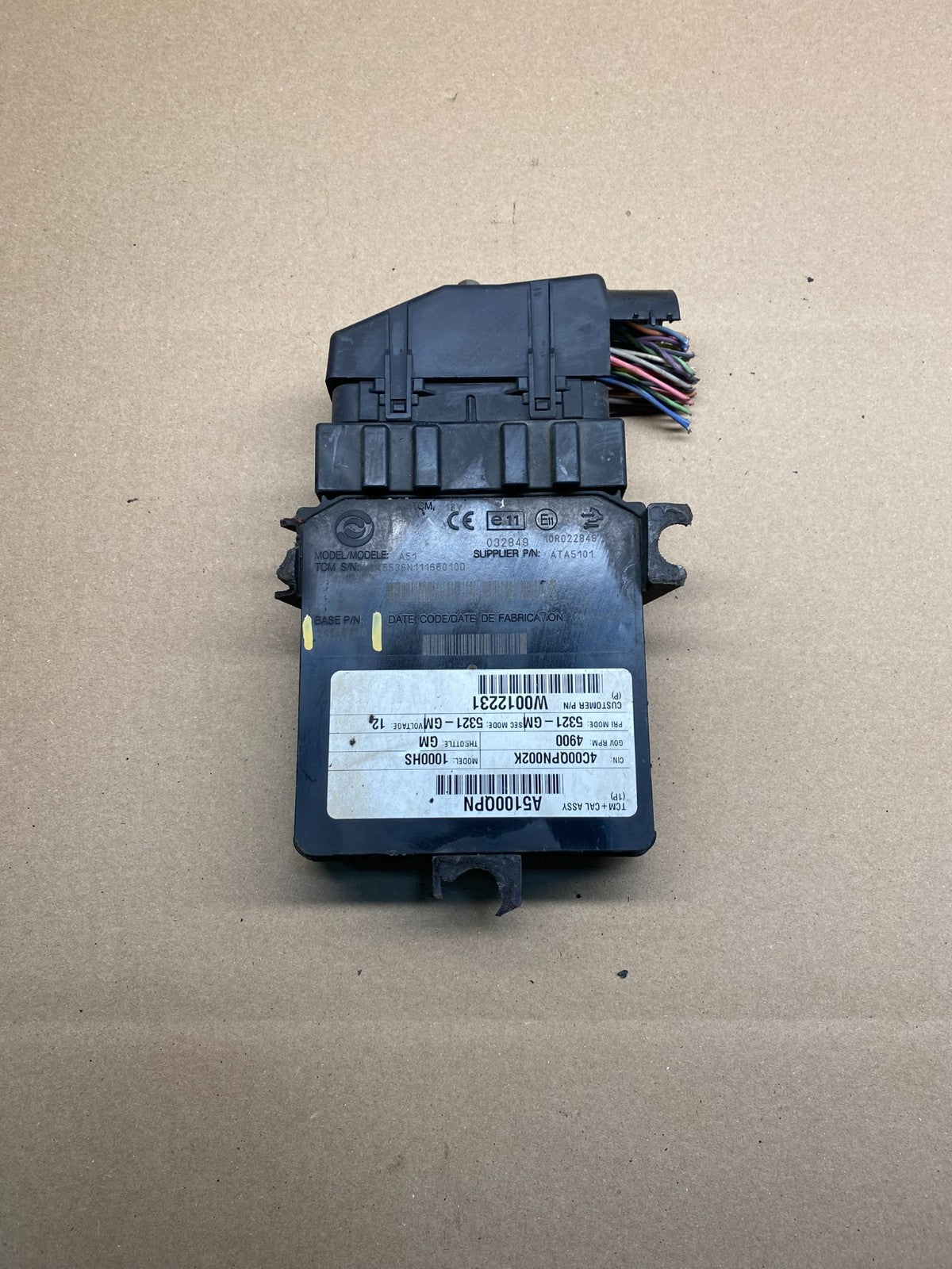 29545536 Allison TCM Transmission Control Module Computer Auto AI7361 DG0