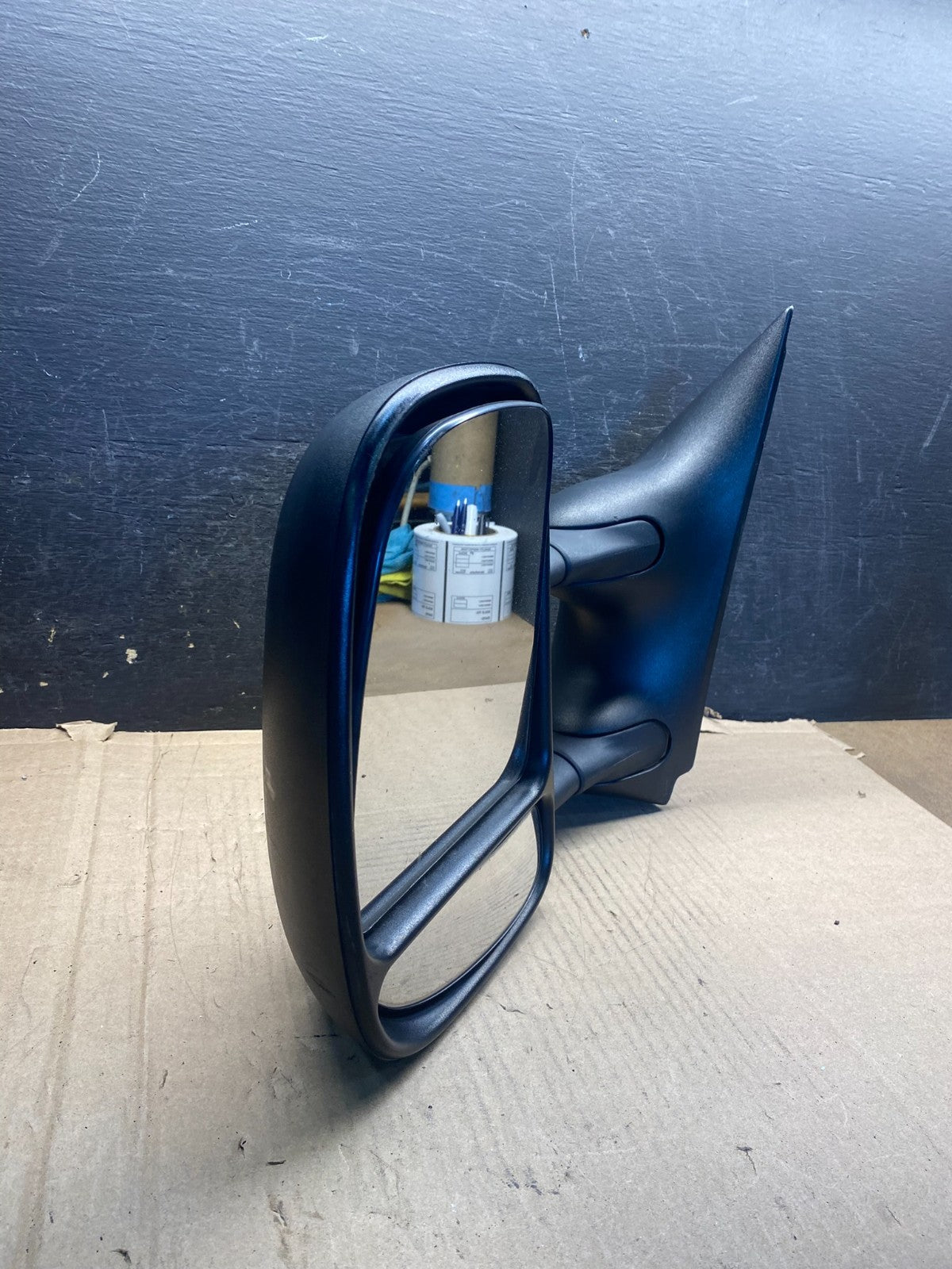2002 to 2008 Ford E150 Van Left Driver Side Door View Two Arm Mirror AJ0513 DG10