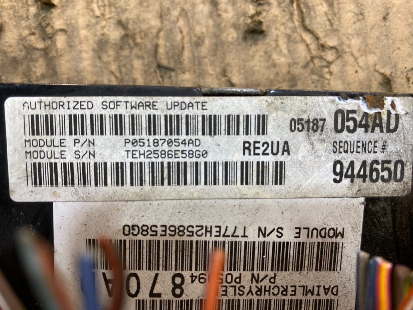 2007 Jeep Grand Cherokee  Commander 5.7L Engine Computer ECU PCM OEM Y1515 DG3