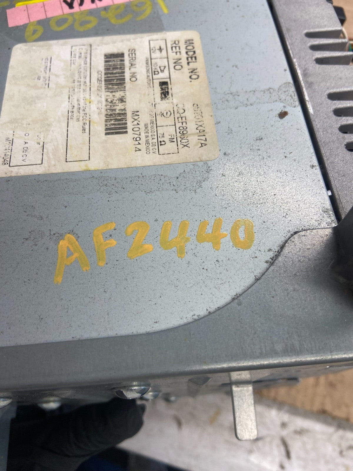 2007 2008 2009 Subaru Tribeca CD Player Radio Receiver Control AF24406