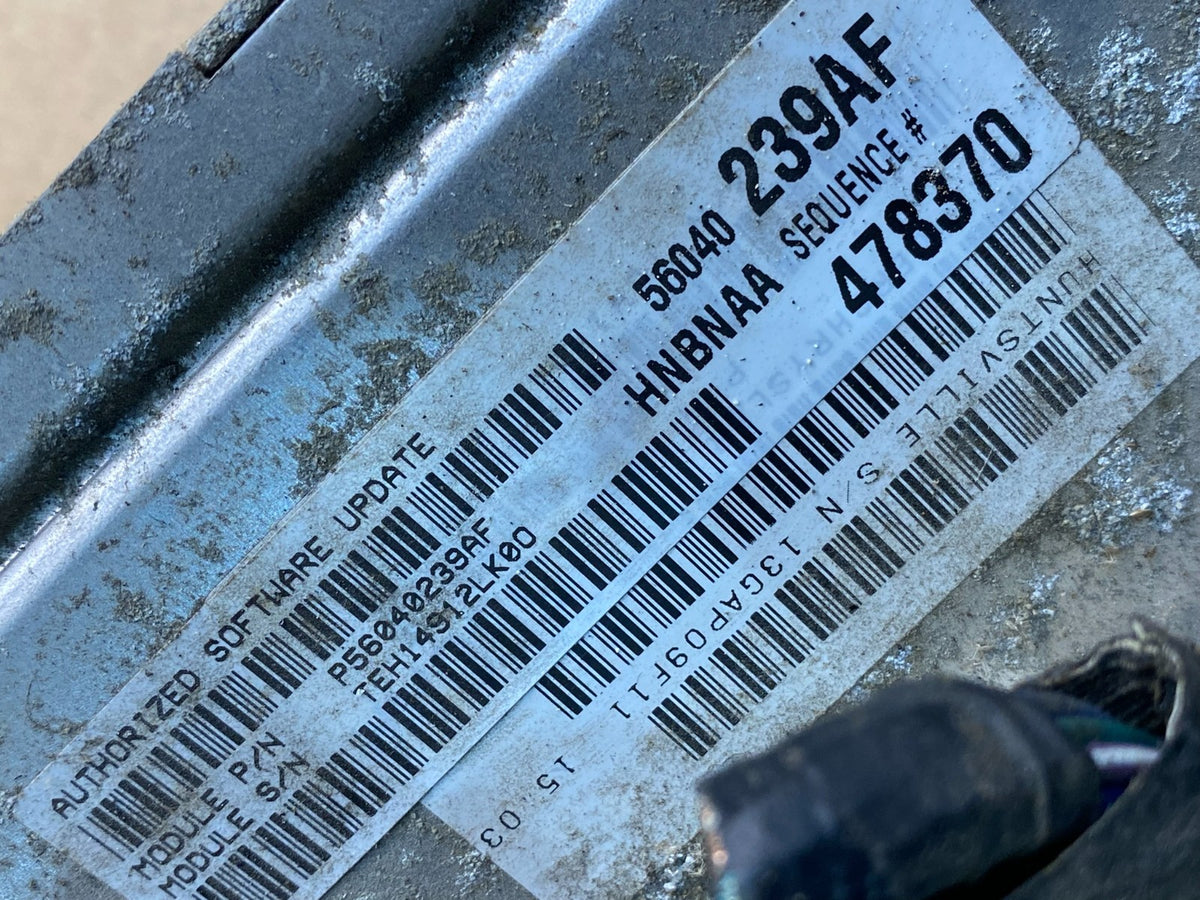 2001 Dodge Dakota Engine Computer ECM ECU PCM 4.7L p56040239af AI7521 DG2