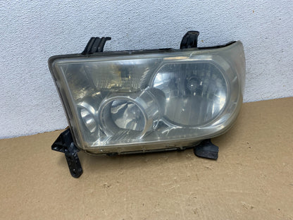 2007 to 2014 Toyota Sequoia Tundra Left Driver LH Headlight Halogen AF7294 DW0