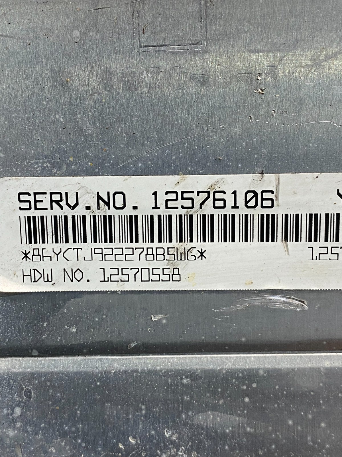 2003 Chevrolet Astro Ecu Engine Control Module Unit Ecm 12576106 AG9547 DW2