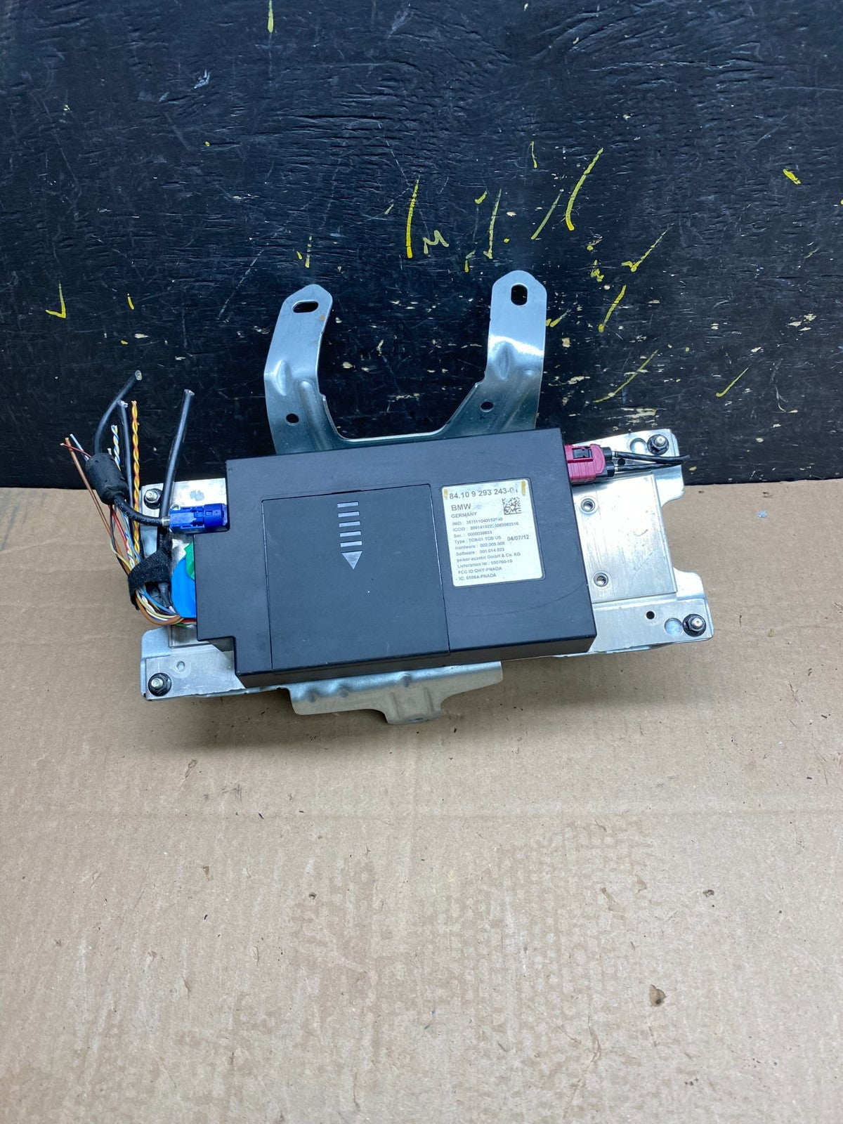 2011-2016 BMW 535i 535 550 Control Module Computer Telematics OEM Z0035 DG0