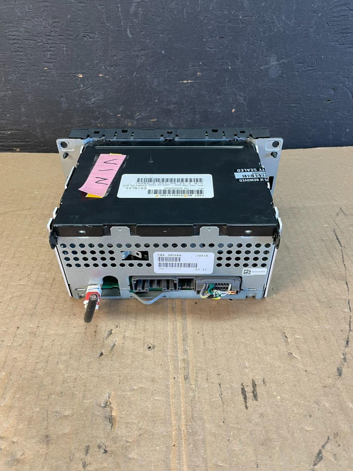 2007-2012 Chrysler Dodge Jeep Ram Radio CD MP3 AUX Receiver AC2355 DG3