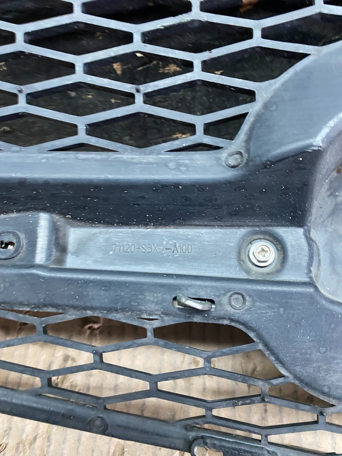 2004 2005 2006 Acura Mdx Upper Grille Grill 71120-S3X-A100 Oem W9884 DG8