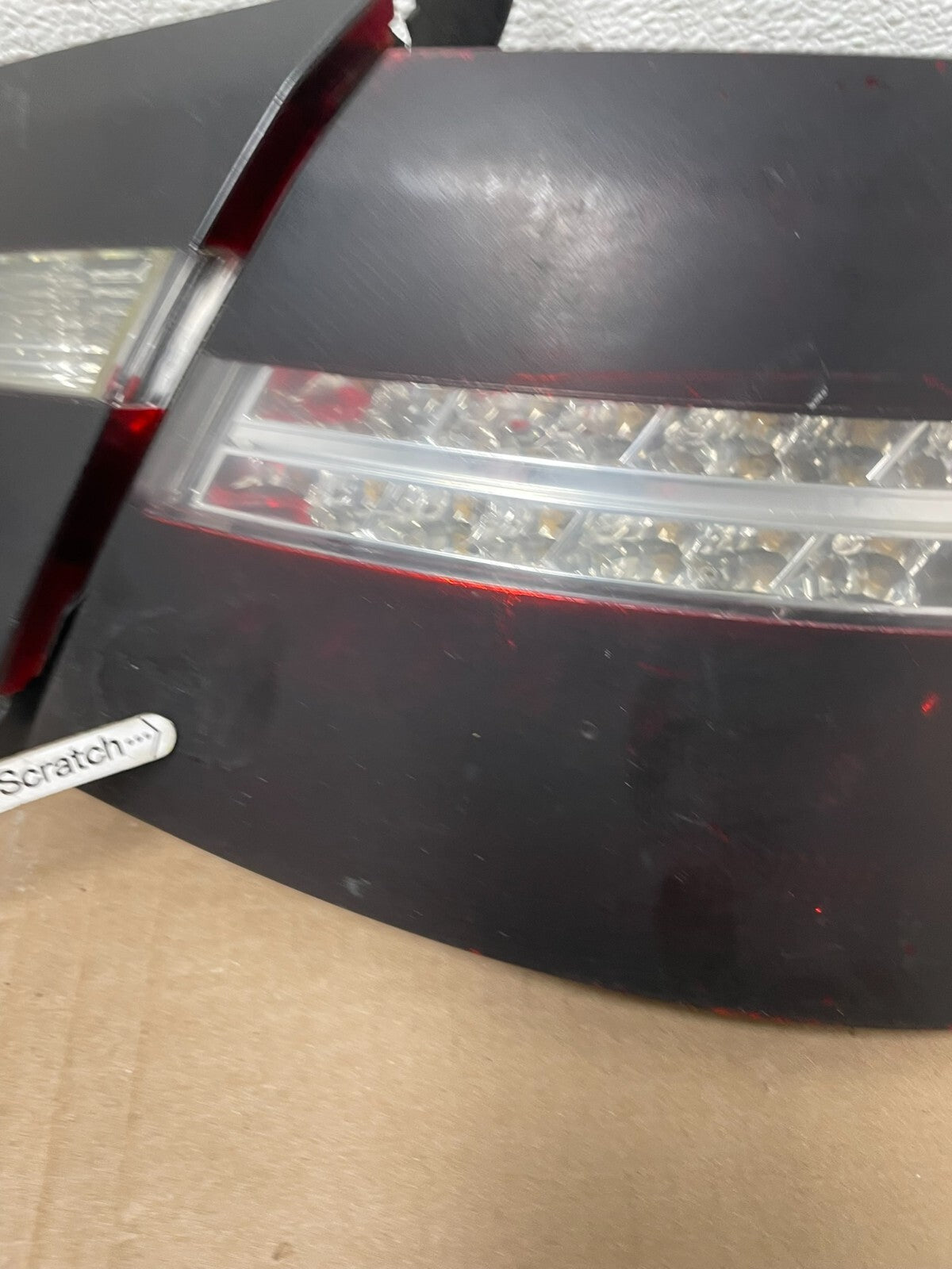 2010 to 2013 Mercedes E-Class Coupe Left+Right Set Inner Tail Lights OEM j2559 D7