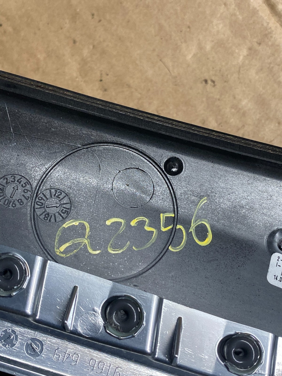 2011-2013 Bmw 5 F10 550i Center Dash AC Vents Start Stop Trim Bezel Q2356 DG11