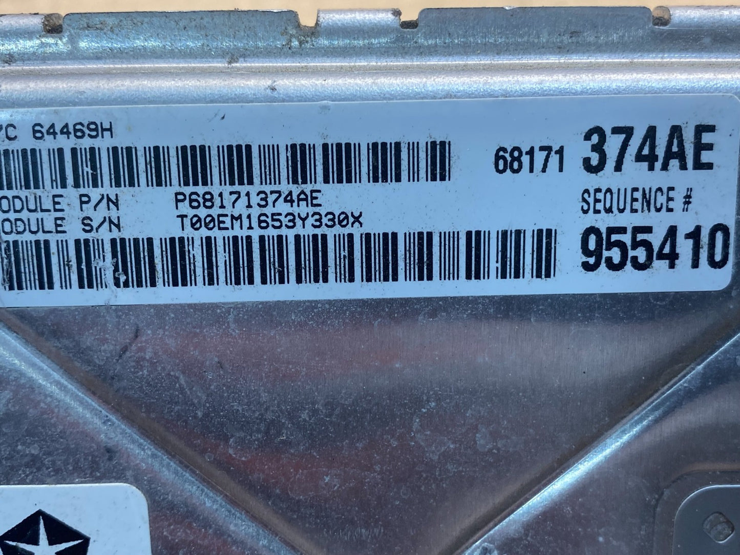 2013 Dodge Charger 300 3.6L Engine Control Unit ECU ECM AF4050 DG2