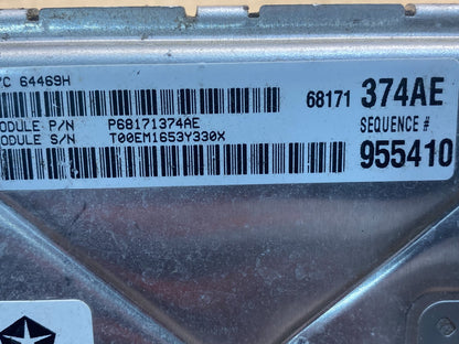 2013 Dodge Charger 300 3.6L Engine Control Unit ECU ECM AF4050 DG2