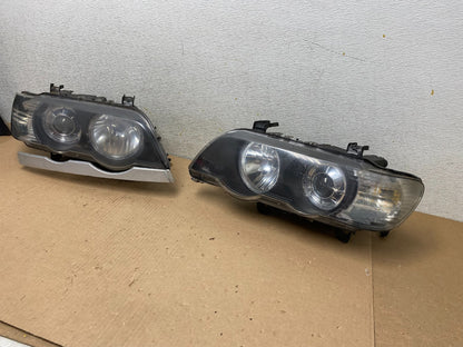 2000-2003 BMW X5 E53 LED Left+Right Set LED Projector Headlight P9591 DG1