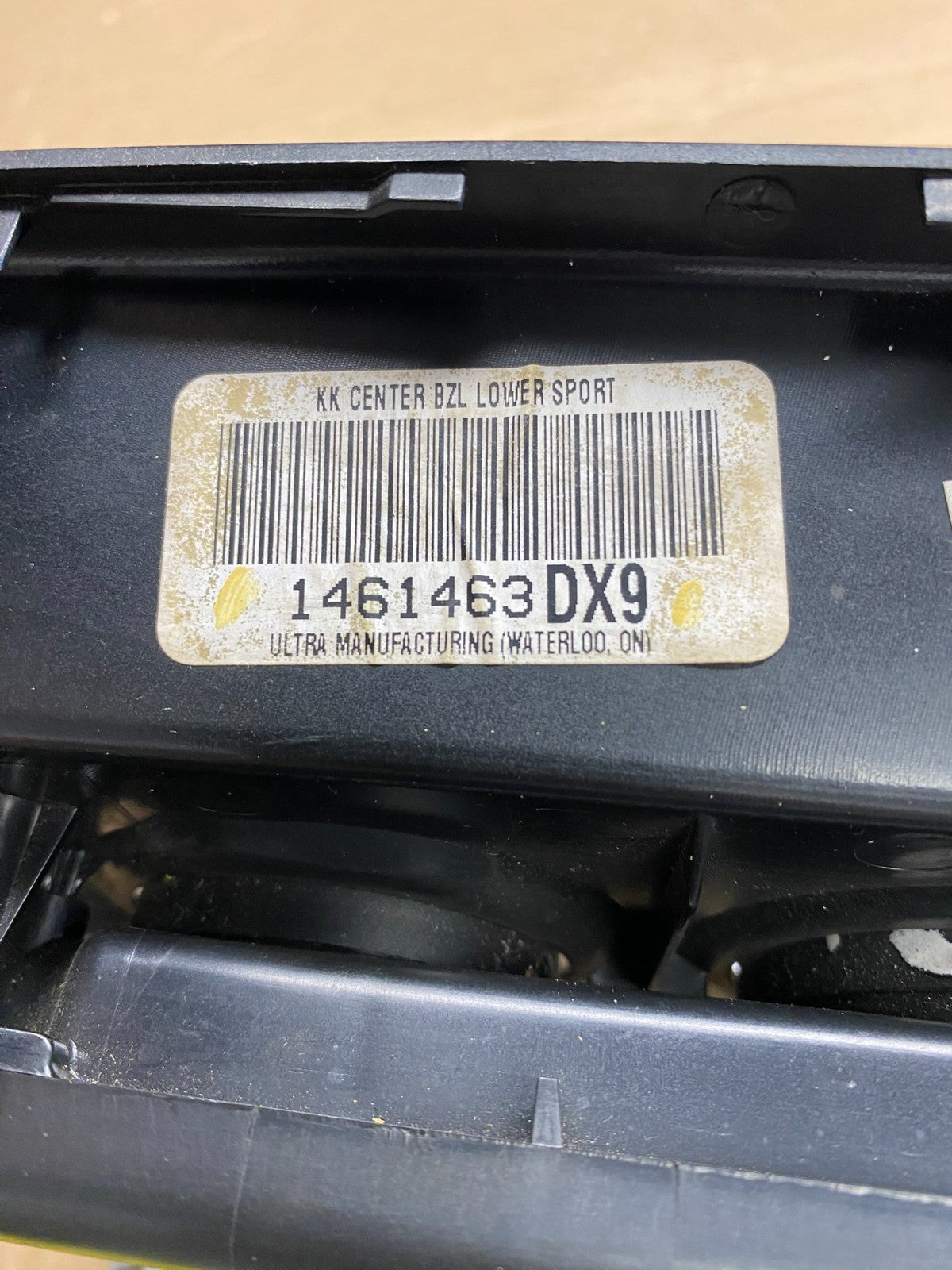 2008 to 2012 Jeep Liberty Dash Climate Temperature Control Radio Bezel AG0035 DG5